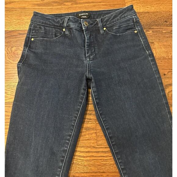 Bebe Jeans Womens Blue 27 Stretch - Picture 3 of 10